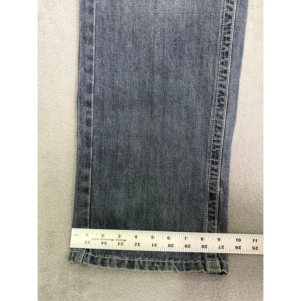 True Religion Jeans Mens 36x34 Blue Joey‎ Super T Bootcut Dark Wash Denim Cowboy